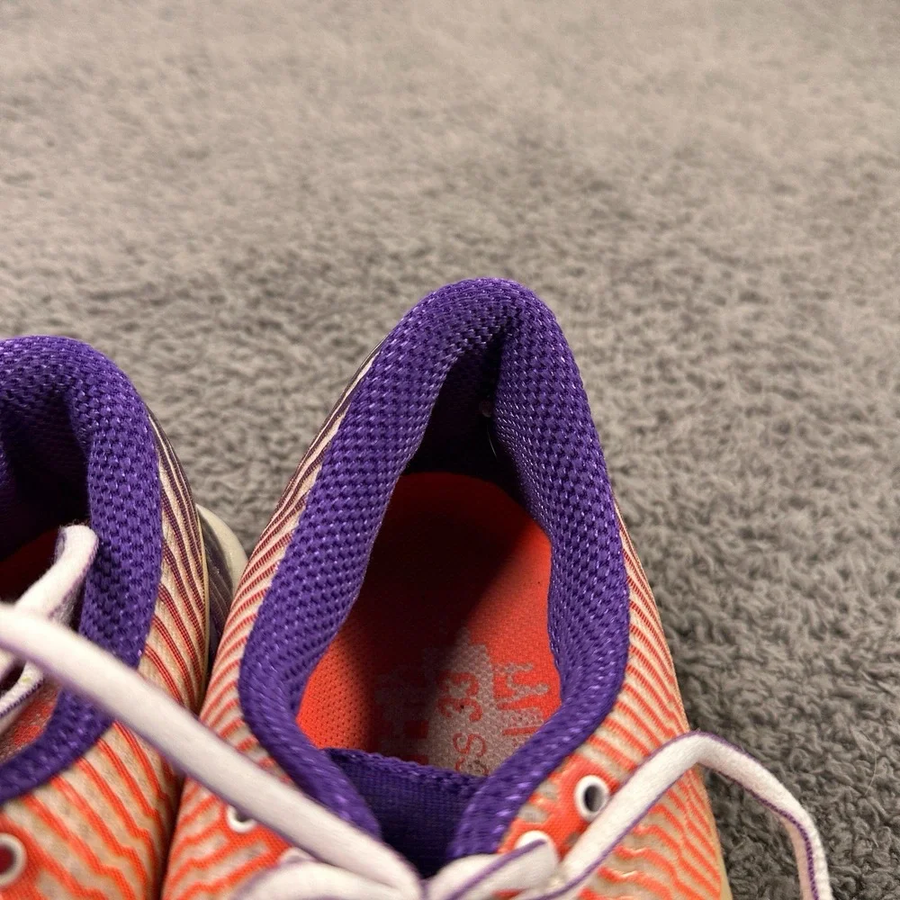 Asics Gel Lyte33 3 Running Shoes Womens 8 White Purple Minimal‎ Sneakers Gym